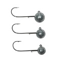 *Ultimate EZ-Shad & Jighead Kit Loodvrij 10cm (7 + 10 + 14g) (8pcs) - Natural