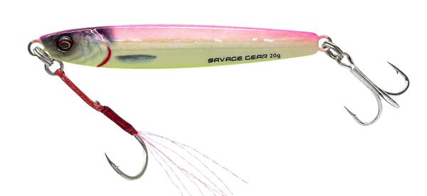 Savage Gear 3D Jig Minnow Pilker 7.5cm (20g) - Glow Pink