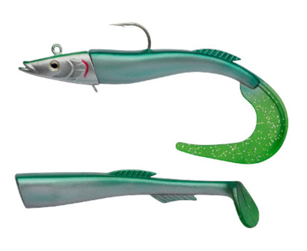Berkley Power Sandeel Shad 21cm - 130g - Ayu Green