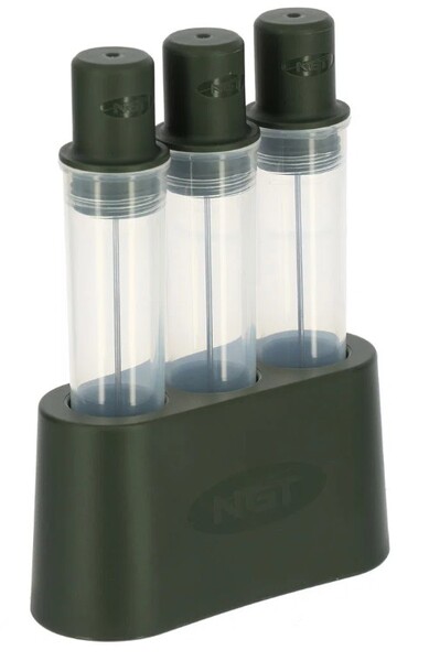 NGT Barrelz Baiting Glugging Set (Soaktubes + Standaard)