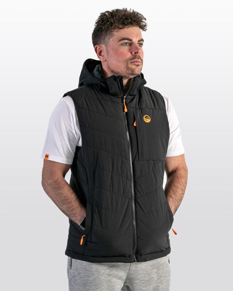 Guru Hybrid Gilet Black Bodywarmer