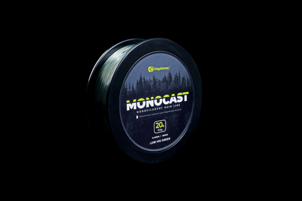 RidgeMonkey MonoCast Monofilament Main Line - 0,40mm 20lb/9,1kg 1000m