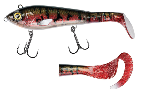 Abu Garcia Svartzonker McHybrid 20cm (100g) - Red Sucker