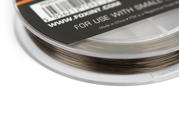 Fox Edges Link Trans Khaki Mono Carp Leader Material (20m)