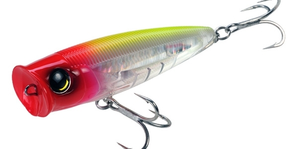 Yo-Zuri 3D Popper Floating Topwater Lure 9cm (24g) - Red Head