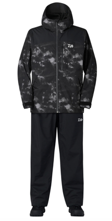 Daiwa RM-Rainsuit DR-3625E Regenpak Black Haze Camo