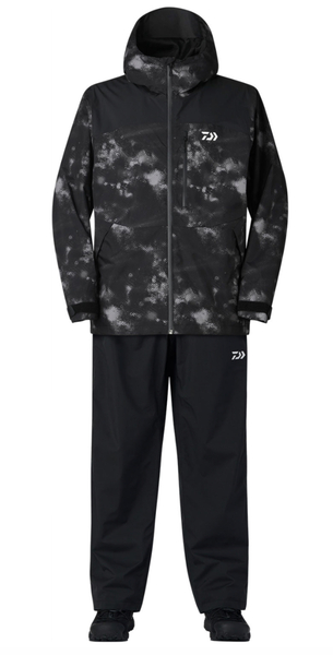 Daiwa RM-Rainsuit DR-3625E Regenpak Black Haze Camo