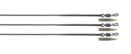 Fox Edges Naturals 50lb Leadcore Leaders 75cm (3 Stuks)
