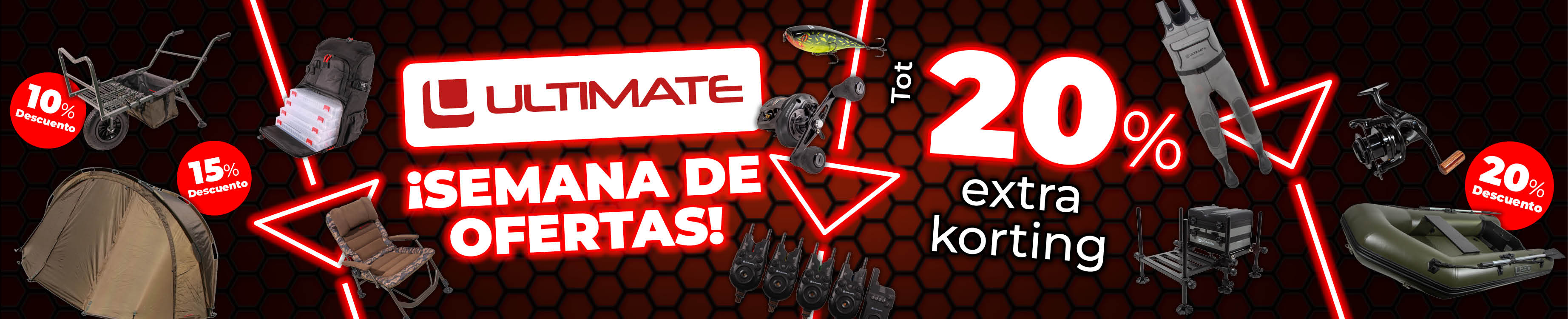 Weekactie Topbanner: Tot 20% Ultimate
