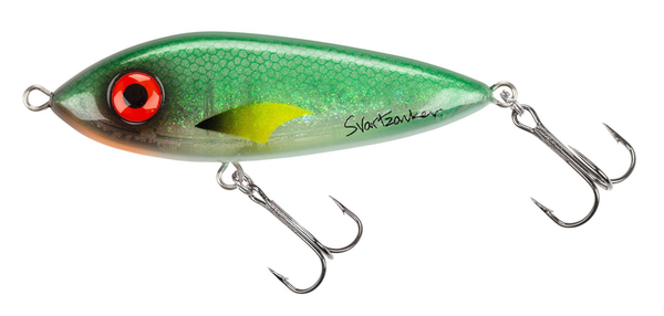 Svartzonker McSnack Jerkbait 9cm (22g) - Green Flash