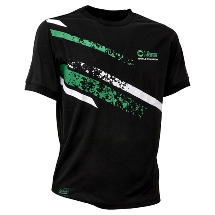 Sensas Stripes Black T-Shirt