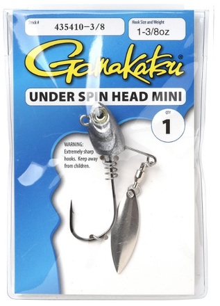 Gamakatsu Under Spin Head Mini #1 Jighead 10.6g