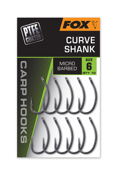 Fox Curve Karperhaak (10 Stuks)