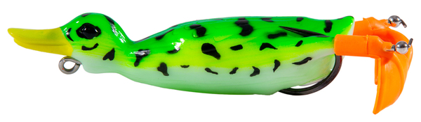CatchGear Surface Duck Topwater Lure 12cm (22.5g) - Fire Duck