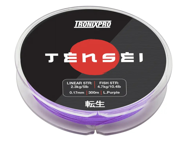 Tronixpro Tensei Nylon Lijn Light Purple (300m)