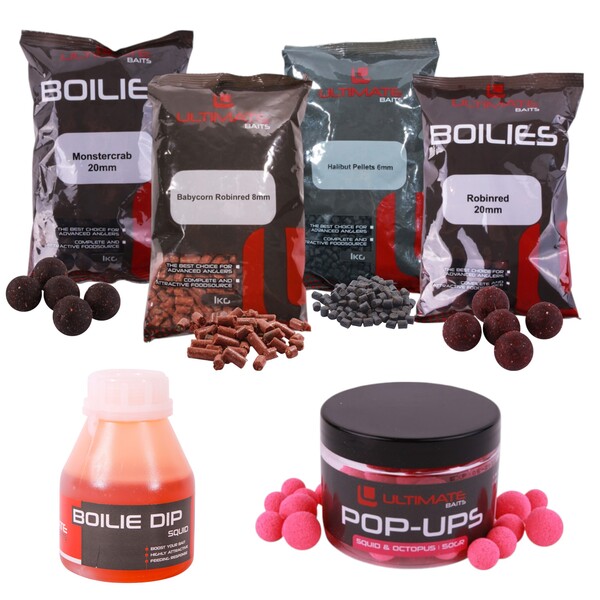 Pack d'appâts automnaux pour Carpe Ultimate Baits