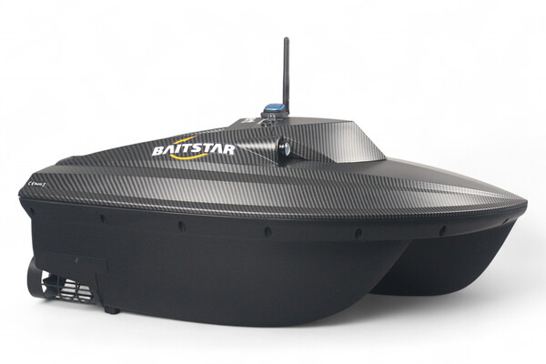 BaitStar Baitboats Xpert Carbon AllinOne Voerboot (Baitthrower, GPS & Fishfinder)