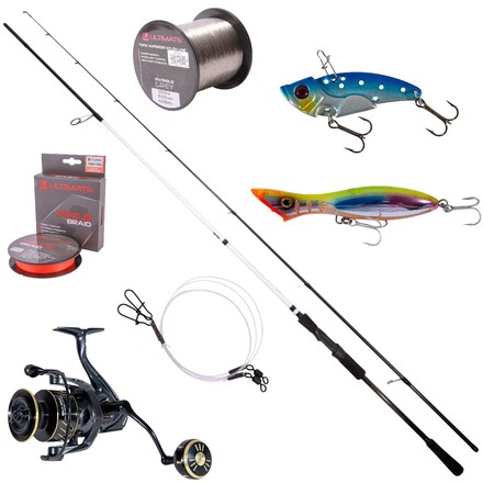 Ultimate Bluecore Seabass Lure Rod Set 2.90m (15-40g)