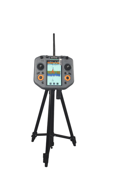 BaitStar Baitboats Xpert Black AllinOne Voerboot (Baitthrower, GPS & Dieptemeter)