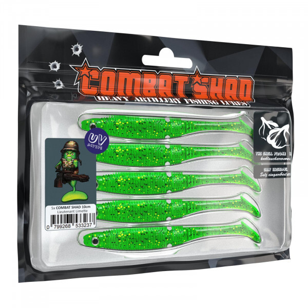Combat Shad 12,5cm (4stuks)