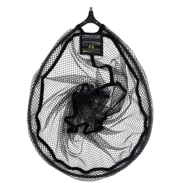 Preston Carbon F1 Latex Landingsnet - 18"