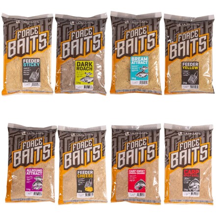 Ultimate Force Baits Groundbait Try-Out Pack (Total 8kg)