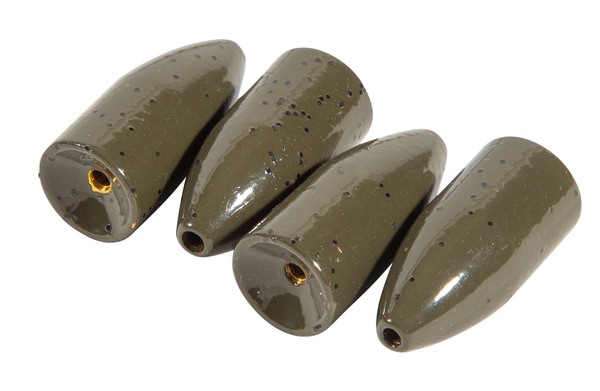 Ultimate Brass Bullet Weight Green Pumpkin (4-6Stk.)