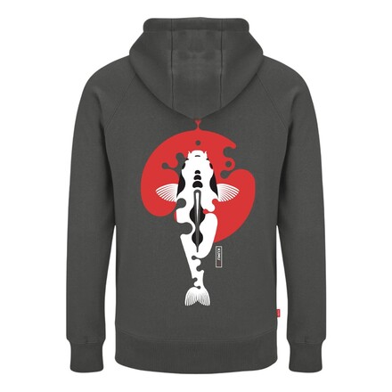 Kumu Rising Sun Hoodie Grey