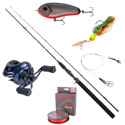 Ultimate Pike Caster Baitcaster Set