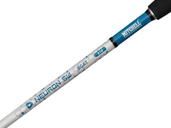 Mitchell Neuron SW II Boat Combo de caña de pesca marina (Incl. Línea)