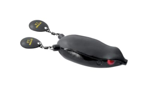 Spro Bronzeye Blade Oppervlaktekunstaas 6.5cm (18g) - Midnight Walker