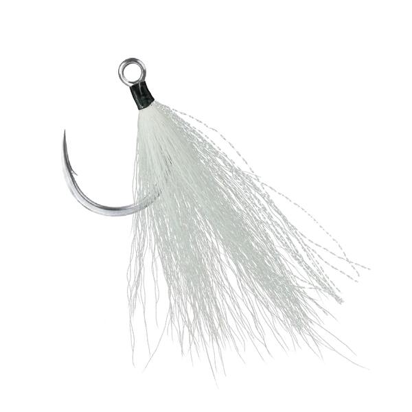 Haczyki Morskie BKK Lone Diablo BT White Bucktail (2 sztuki)