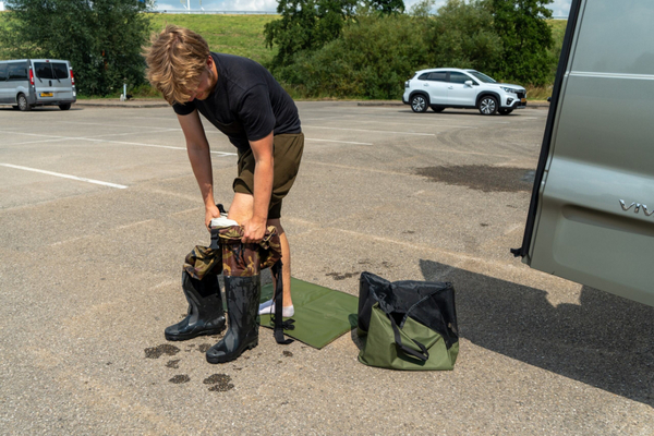 Ultimate Bolsa para Vadedador (Incl. Alfombra Impermeable)