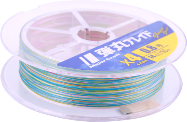 Major Craft Dangan x4 Braid - Multicolor