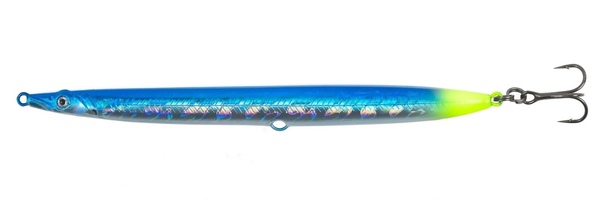 Fladen Coastal Arrow Maxximus Zeevis Pilker 13cm (22g) - Silver/Blue/Yellow