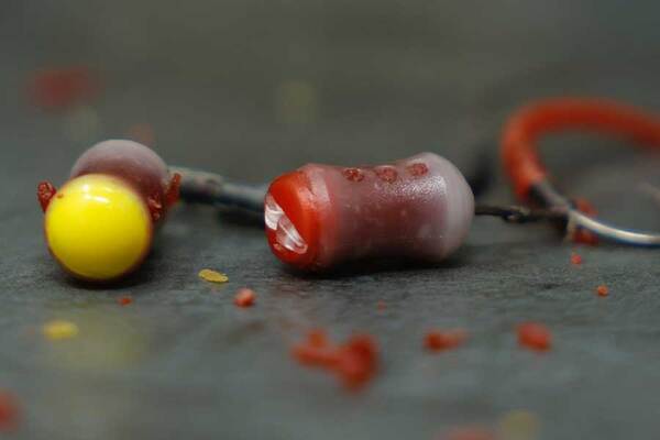 Liquirigs Multi-Bait Dumbell Hookbait System Washed Out White Swivel (4 Stuks)