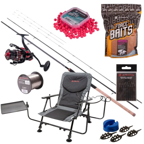 Ultimate Complete Feeder Chair Fishing Set