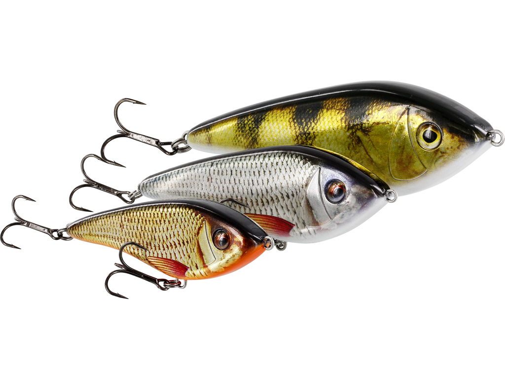 Westin Swim Jerkbait 12 Cm 58 G - Affondante Per Pesca Al Luccio, Lucioperca E Persico, Colori Vari