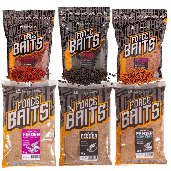 Ultimate Method Feeder Pellet & Groundbait Pack