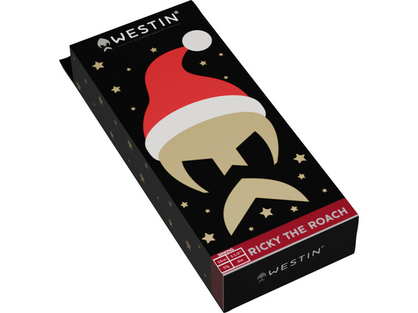 Westin Ricky The Roach Shadtail R2F Sinking Christmas Edition '25 14cm (57g)