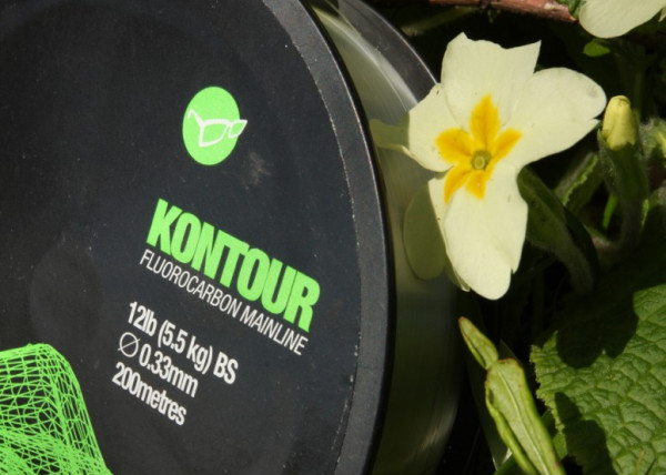 Korda Kontour FC 200m Clear 0,37mm 18lb │ monofile Hauptschnüre