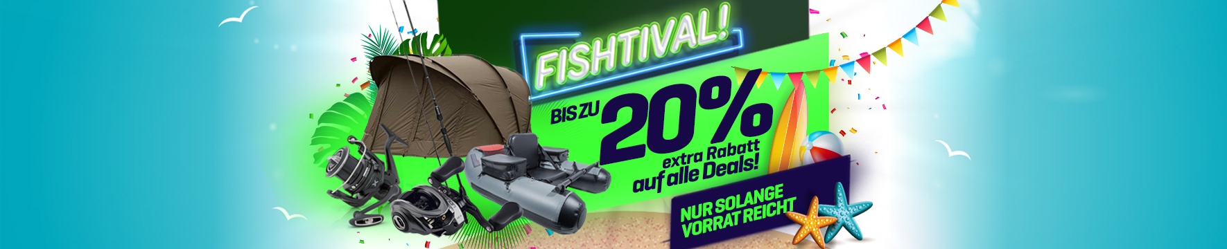 Topbanner: Tot 20% Alle Deals (actieperioden-Fishtival)