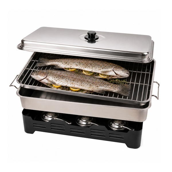 Ultimate Table Smoker Three Pit 