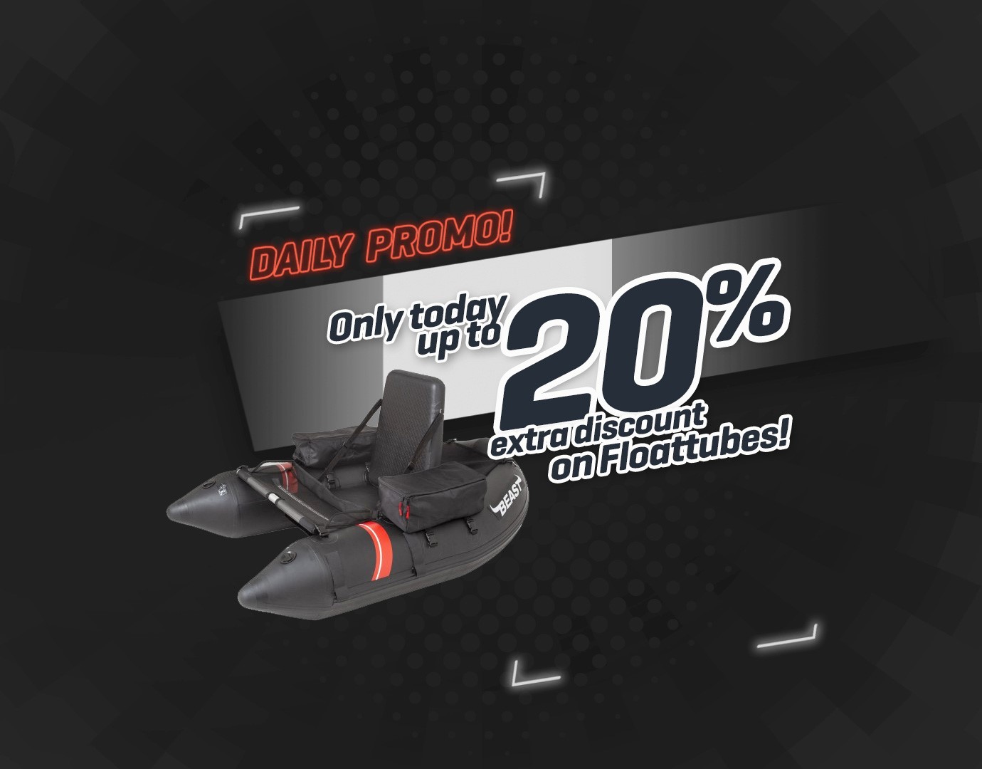 Subbanner: Tot 20% Bellyboats