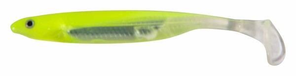 Ultimate Shiner Shad 9.5cm (8 pieces) - Chartreuse