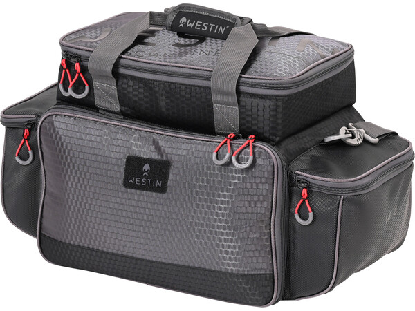 Westin W4 P&T Master Bag Large Titanium Black Forel Bag (Incl. 5 Tackle Boxes)