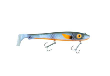 Svartzonker Big McRubber Tiger Walleye "The Wire" Shad 25.5cm (170g)