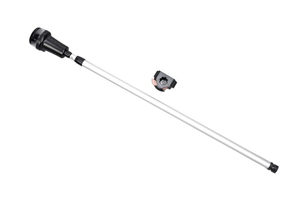 Allpa Draagbaar LED Rondschijnend Toplicht 360° Met Telescopische Buis (79-136cm)