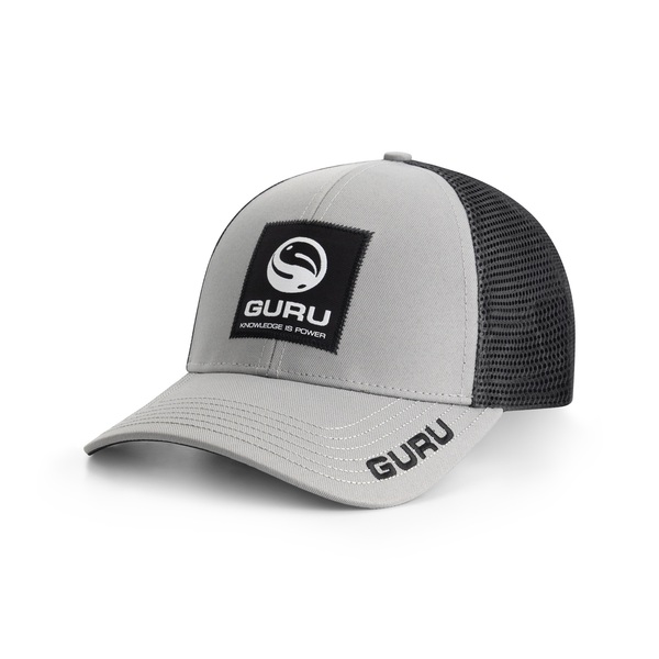 Guru Gorra tipo Trucker Guru con Parche Gris