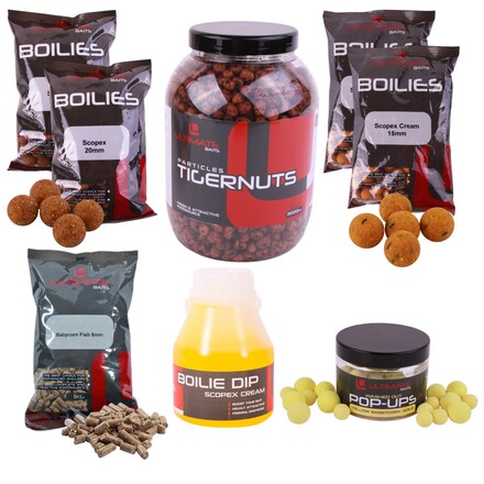Ultimate Baits Carp Tigernuts/Boilies Weekend Pack